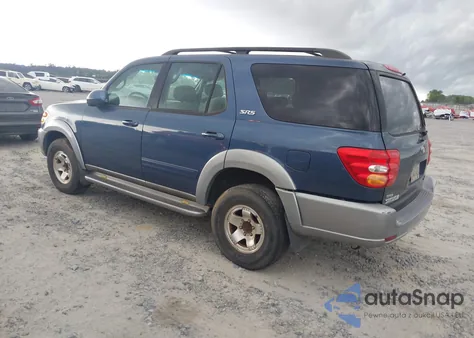 2002 Toyota Sequoia Sr5 V8 z USA, uszkodzony, nr VIN 5TDZT34A12S081559